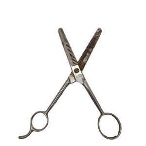 Hoffritz Hair Thinning Scissors ITALY Pro Barber SHEERS Salon DOUBLE Sided VNTG
